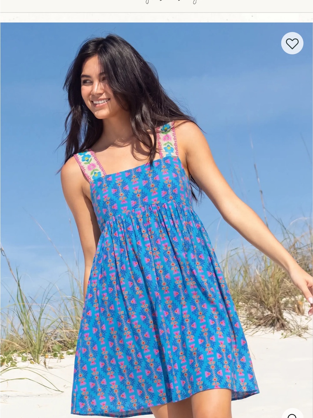 Natural Life L Tricia Medallion Diamond Vines mini dress